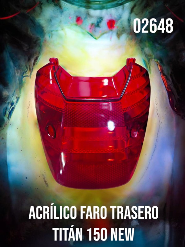ACRILICO FARO TRASERO NEW TITAN 150 STYLUS