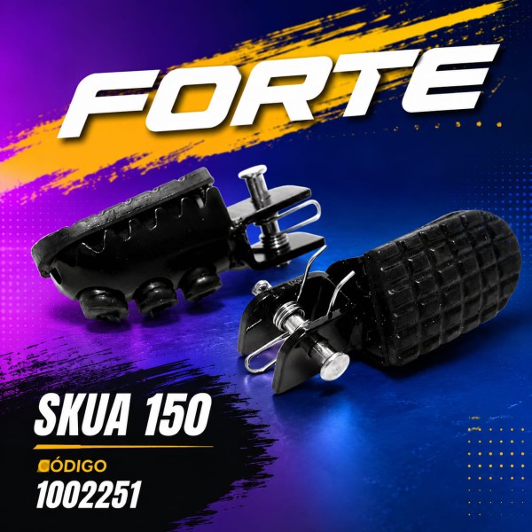 PEDALIN LANTERO GOMA H SKUA JGO FORTE