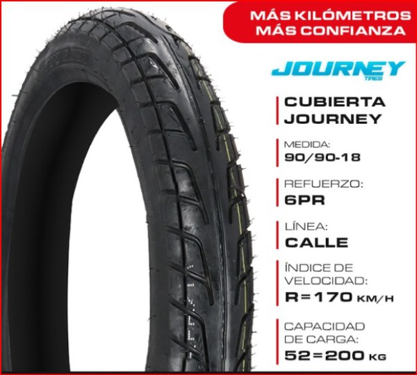 CUBIERTA 90\90\18 6TELA - JOURNEY