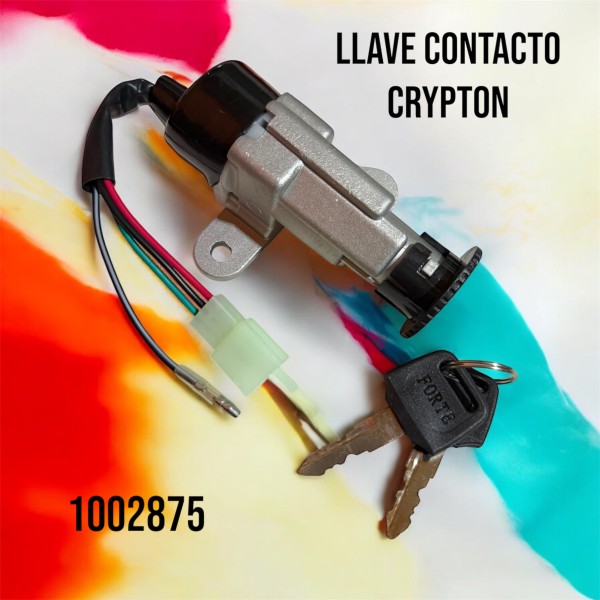 LLAVE CONTACTO YAMAHA CRYPTON FORTE