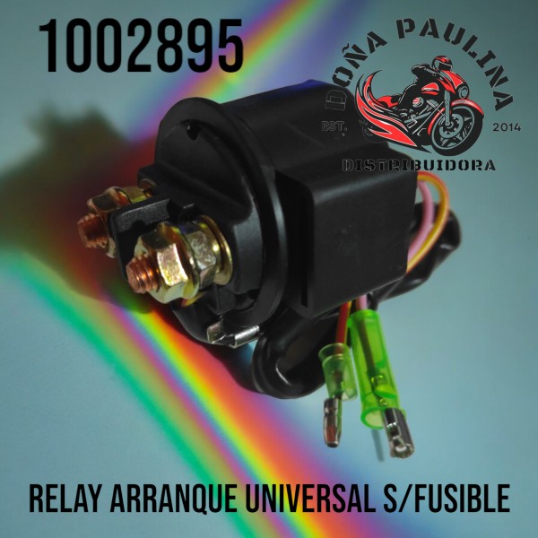 RELAY ARRANQUE UNIVERSAL S/FUSIBLE - FORTE