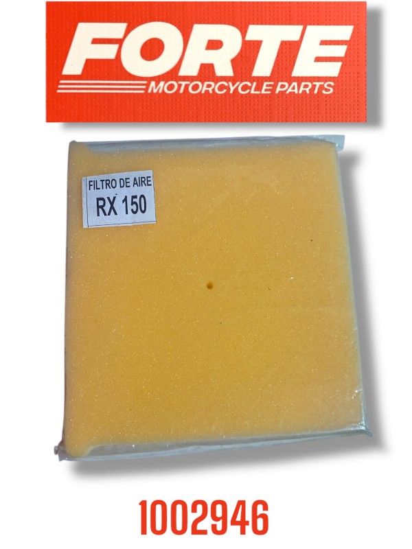 FILTRO AIRE ZANELLA RX 150 ESPUMA - FORTE