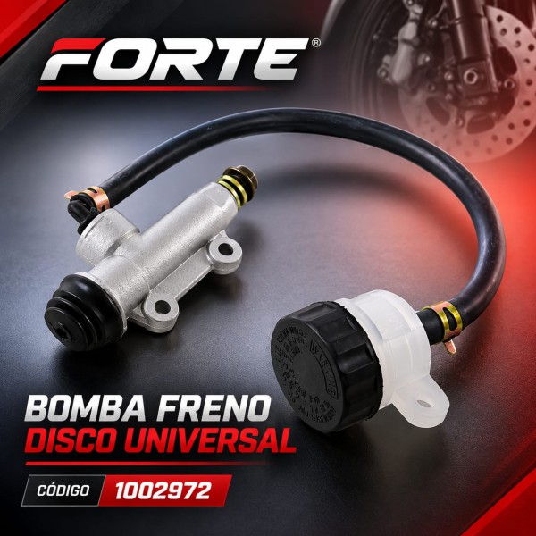 BOMBA FRENO DISCO TRASERO UNIV FIJA FORTE