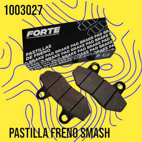 PASTILLA FRENO SMASH 110 FORTE JGO