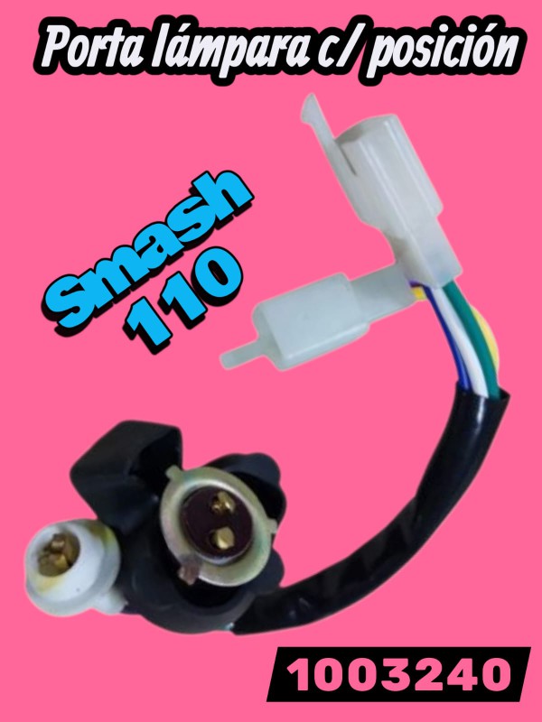 PORTA LAMPARA + POSIC SMASH  FORTE