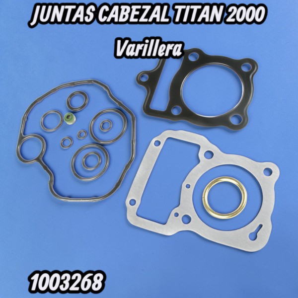 JUNTAS CABEZAL TITAN 2000 Varillera- FORTE