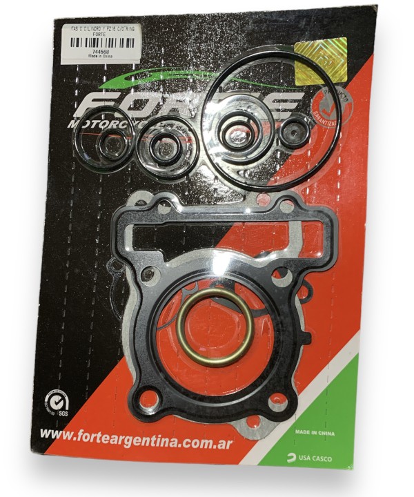 JUNTAS CILINDRO YAMAHA FZ16 C/ORING - FORTE