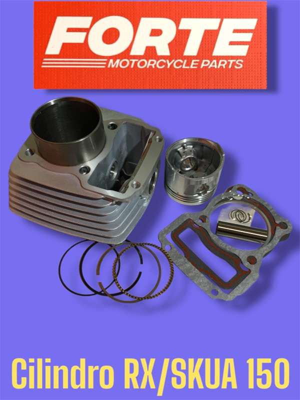CILINDRO RX150/SKUA 150 62MM C/KIT PISTON FORTE