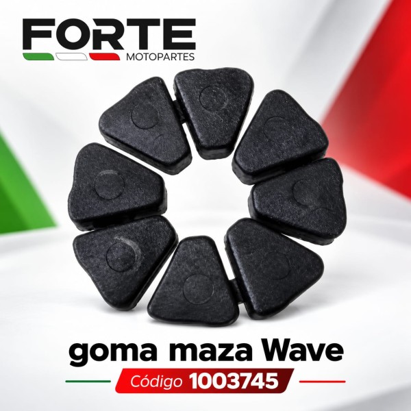 GOMA MAZA TRASERA WAVE/BIZ100 FORTE