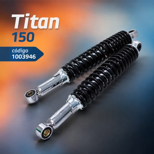 AMORTIGUADOR TRASERO H TITAN 150 JGO FORTE