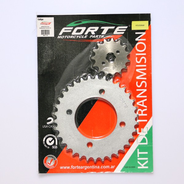 CORONA/PIÑON HONDA BIZ 125(34T-14) FORTE