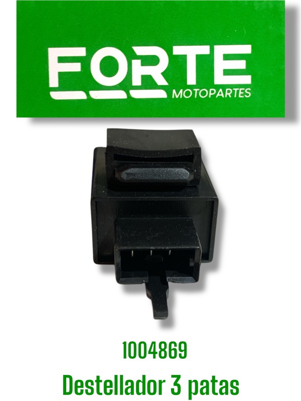 DESTELLADOR 12V 3 PATAS CG TITAN 150 - FORTE