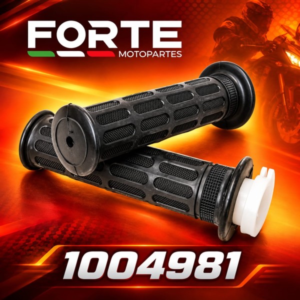 PUÑOS GOMA NEGRO HONDA CG125/150 FORTE