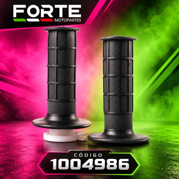 PUÑOS GOMA NEGRO TIPO CROSS FORTE