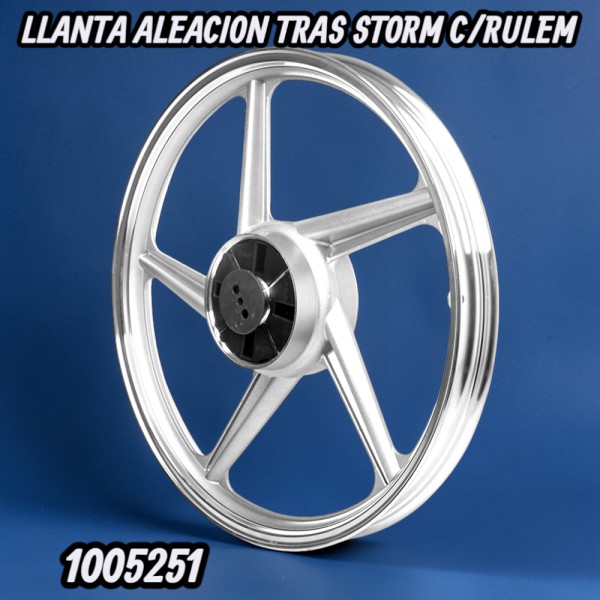 LLANTA ALEACION TRAS STORM C/RULEM FORTE
