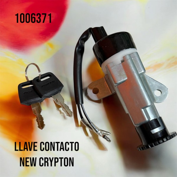 LLAVE CONTACTO YAMAHA NEW CRYPTON FORTE