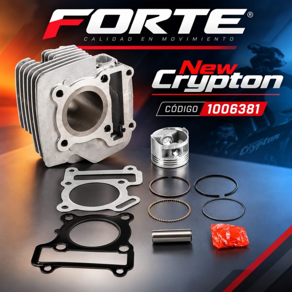 CILINDRO NEW CRYPTON C/KIT PISTON FORTE