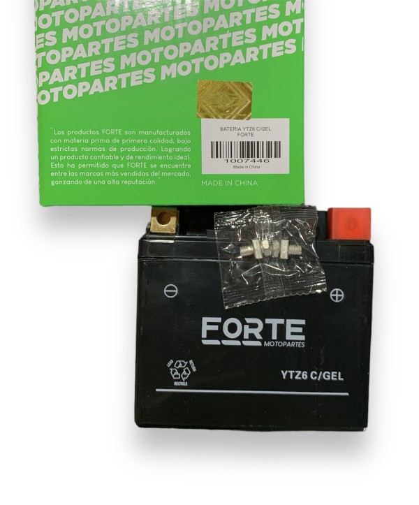 BATERIA YTZ6V GEL TITAN NEW FORTE