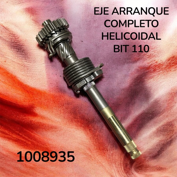 EJE ARRANQUE COMP HELIC 110 + FORTE