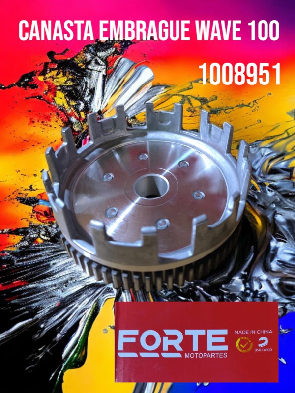 CANASTA EMBRAGUE HONDA WAVE 100 + FORTE