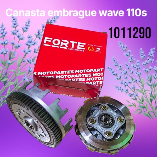 CANASTA EMBRAGUE HONDA WAVE 110S FORTE