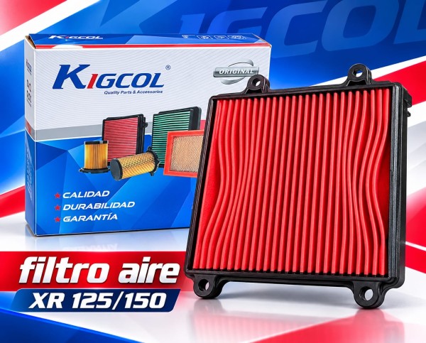 FILTRO AIRE XR150 / XR125 KIGCOL