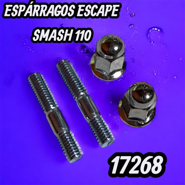 ESPARRAGO ESCAPE 6 mm SMASH 110 JGO - KM POWER