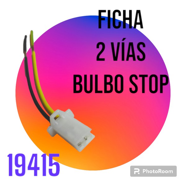 FICHA 2V FICHA BULBO STOP