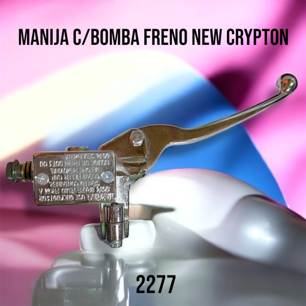 BOMBA FRENO C/ MANIJA CRYPTON - T FORCE