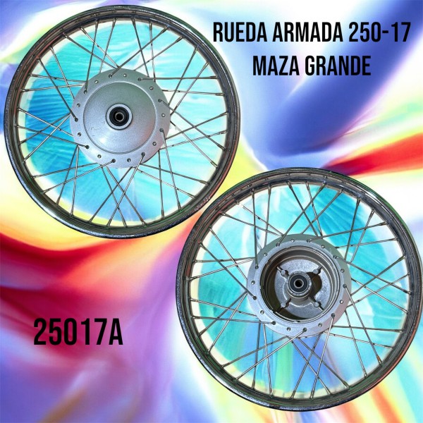 LLANTA RUEDA 250 -17 MAZA GDE DEL