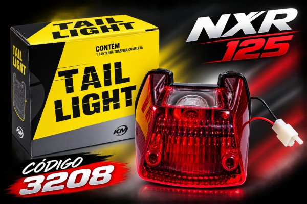 FAROL TRASERO H 125 BROSS SKUA - KM POWER