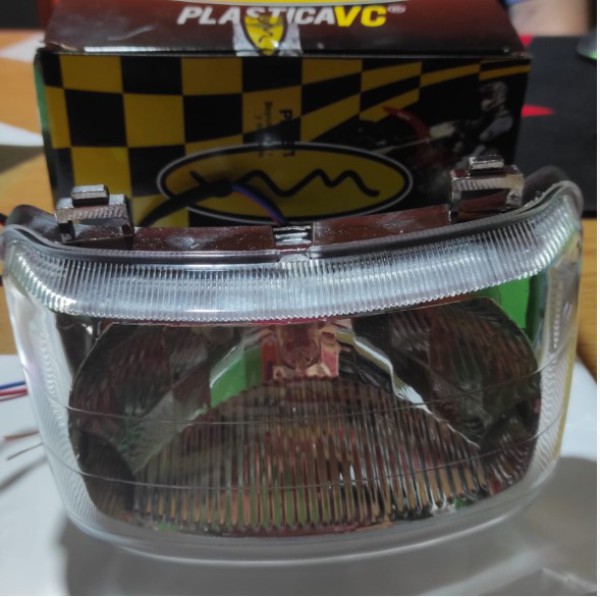 FAROL DELANTERO WAVE NF s/LAMP  - PLASTICA VC