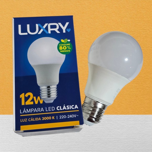 LAMPARA LED CALIDA  12W
