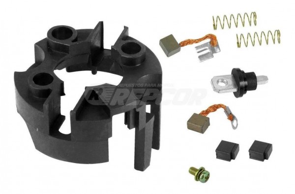 PLAQUETA C/CARBONES YBR 125 - REPCOR