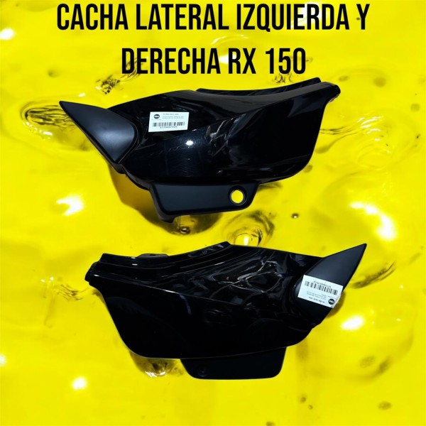 CACHAS LATERALES RX 150 JGO NEGRO - okinoi