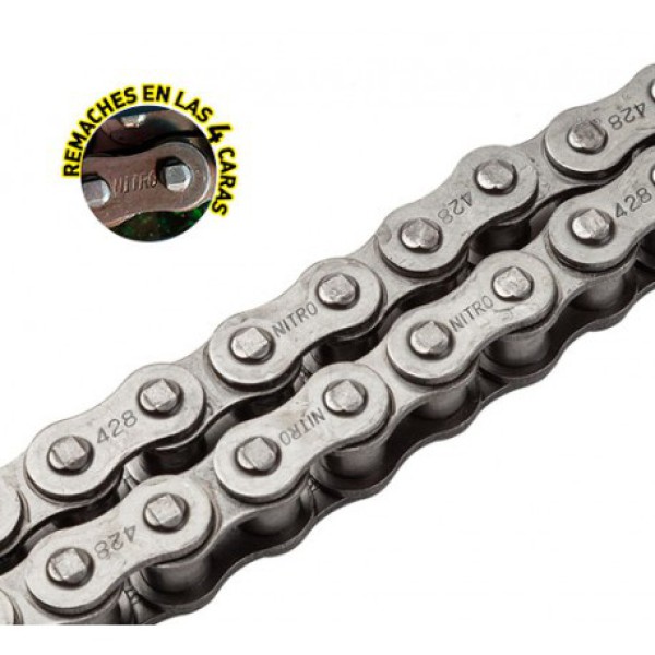 CADENA 428 X 118 ZN RX150 NITRO