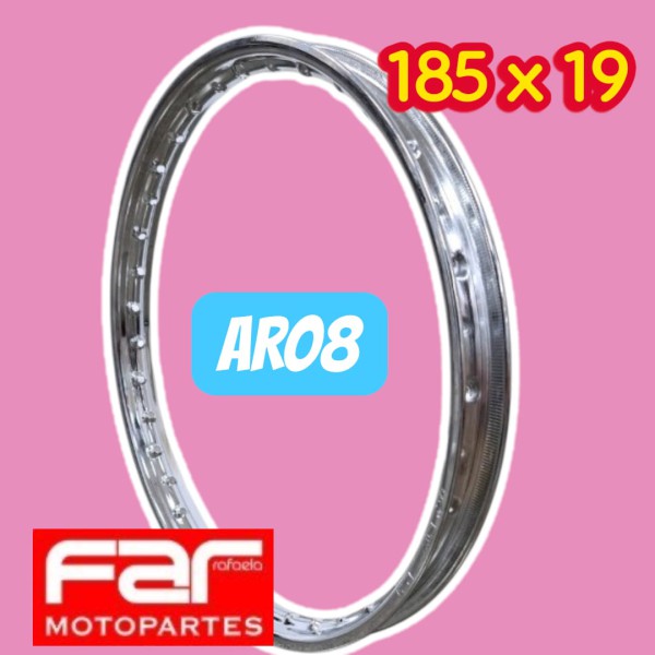 ARO LLANTA MOTO 185x19 FAR
