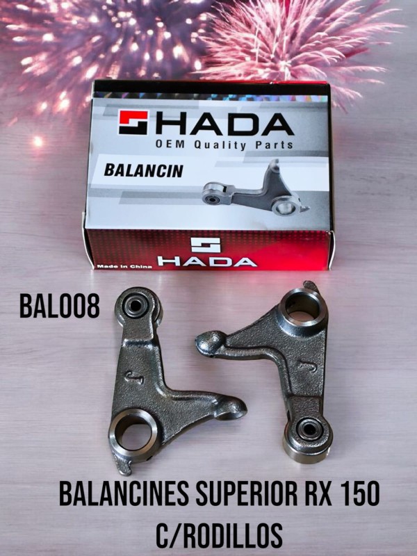 BALANCINES VALVULA SUP Z.RX 150  jgo C/ROD HADA