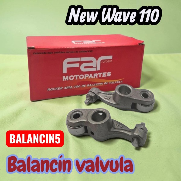 BALANCIN VALVULAS JUEGO NEW WAVE 110 S JGO