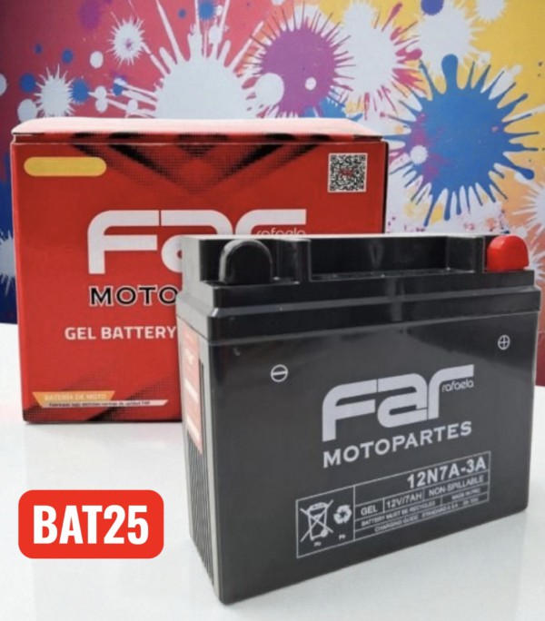 BATERIA 12N 7 3A GEL FAR