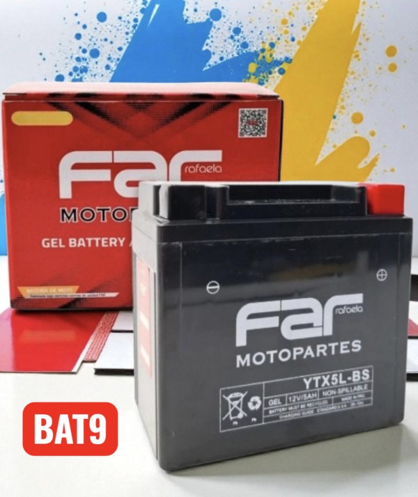 BATERIA YTX5L GEL FAR