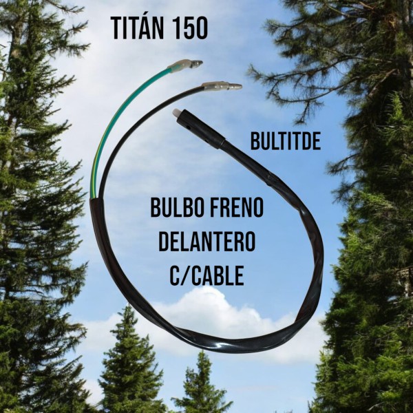 BULBO FRENO DELANTERO TITAN CON CABLE - OSAKA