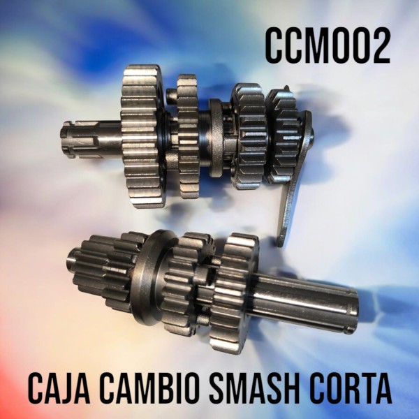 CAJA CAMBIO COMPLETA G.G.SMASH 110 CORTA HADA