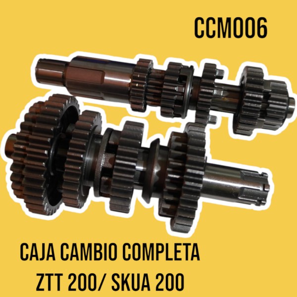 CAJA CAMBIO COMPLETA Z.ZTT 200  SKUA 200 HADA