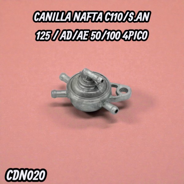 CANILLA NAFTA C110/S.AN 125 / AD/AE 50/100 4PICO HADA