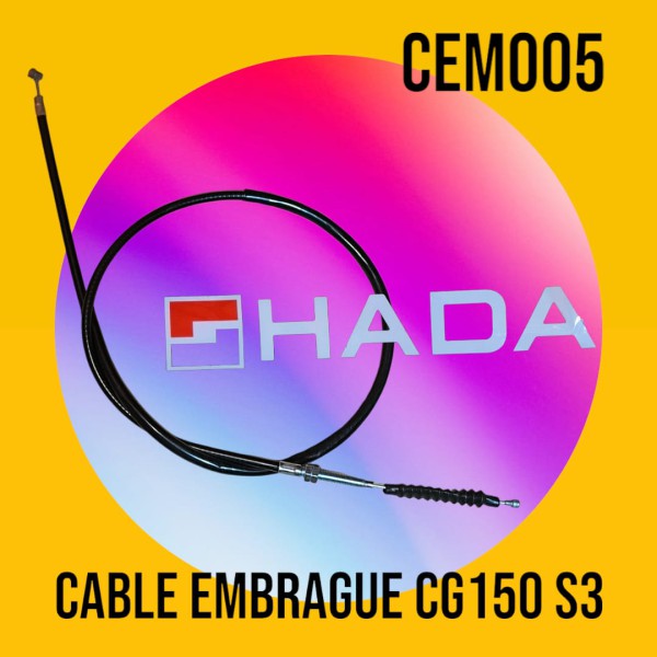 CABLE EMBRAGUE M.CG 150 S3 HADA