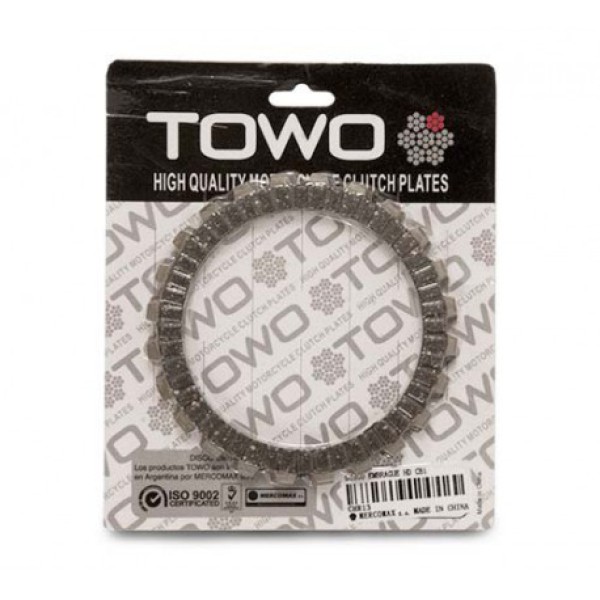 DISCO DE EMBRAGUE HONDA CB1 4PCS TOWO