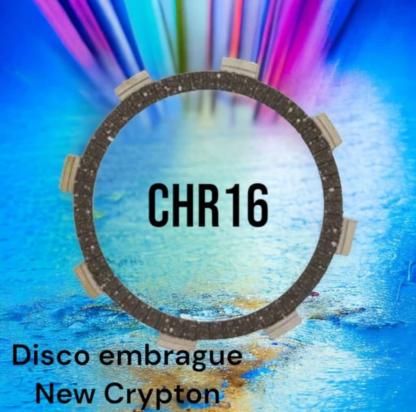 DISCO EMBRAGUE CRYPTON NEW UNIDAD TOWO