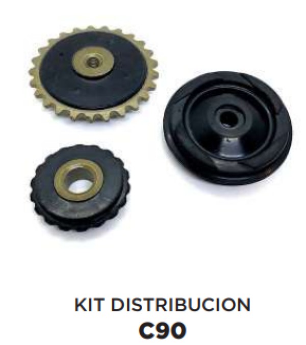 KIT DISTRIBUCION C90 DENTADO (3 PIEZAS) CKM