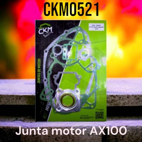 JUNTAS MOTOR COMPLETO AX 100 CKM